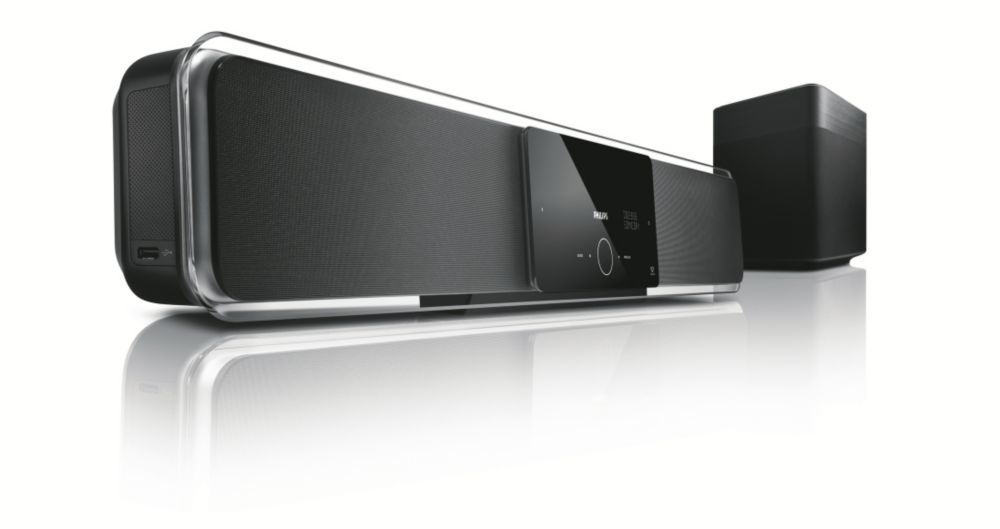 Philips HTS8140 SoundBar DVD home theater – image 3