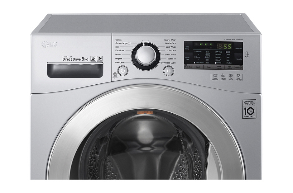 LG F84875IX washing machine Front-load – image 9