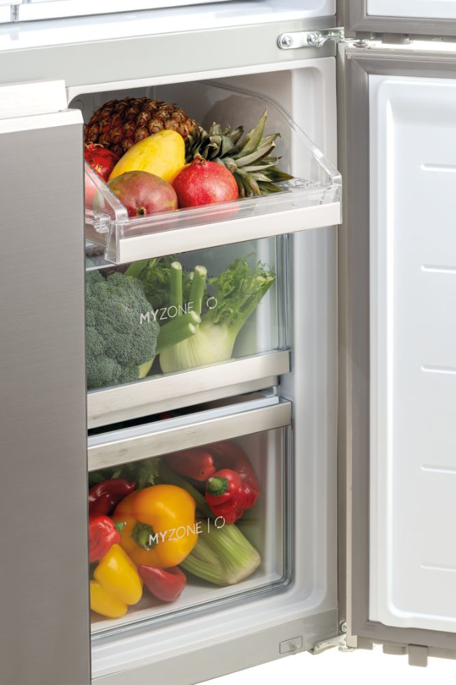 Haier Cube 83 Series 7 HTF-508DGS7 side-by-side refrigerator Freestanding – image 4