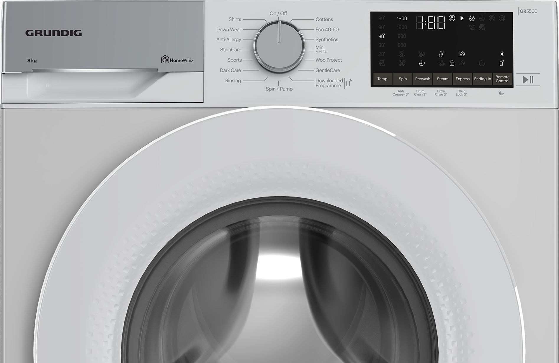 Grundig GW75843TW washing machine Front-load – image 4
