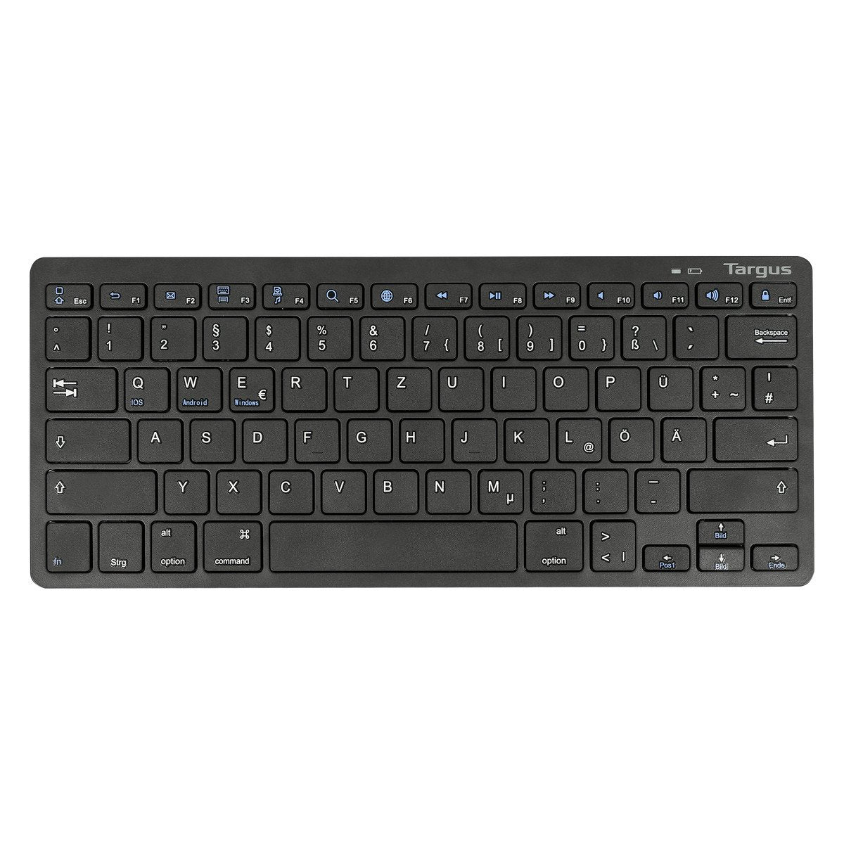 Targus AKB872BE keyboard Home Bluetooth QWERTZ German Black – image 1