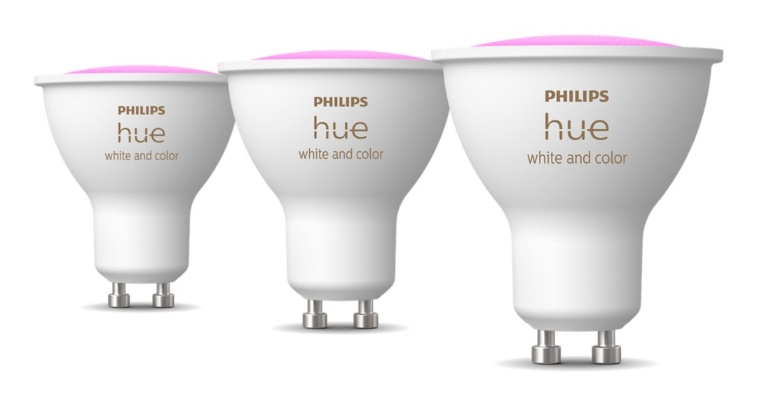 Philips Hue White and Color ambiance GU10 Faretto luminoso intelligente 4,2 W
