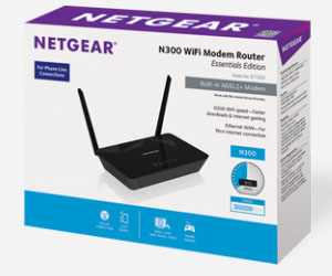 NETGEAR D1500 wireless router Fast Ethernet Single-band (2.4 GHz) Black – image 5