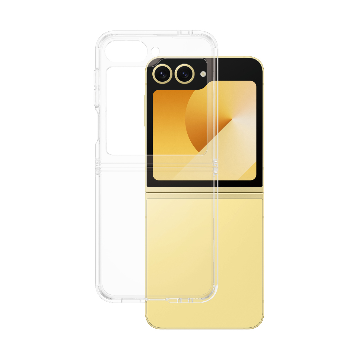 PanzerGlass SAFE. by PanzerGlass® TPU Case Transparent Samsung Galaxy Z Flip6