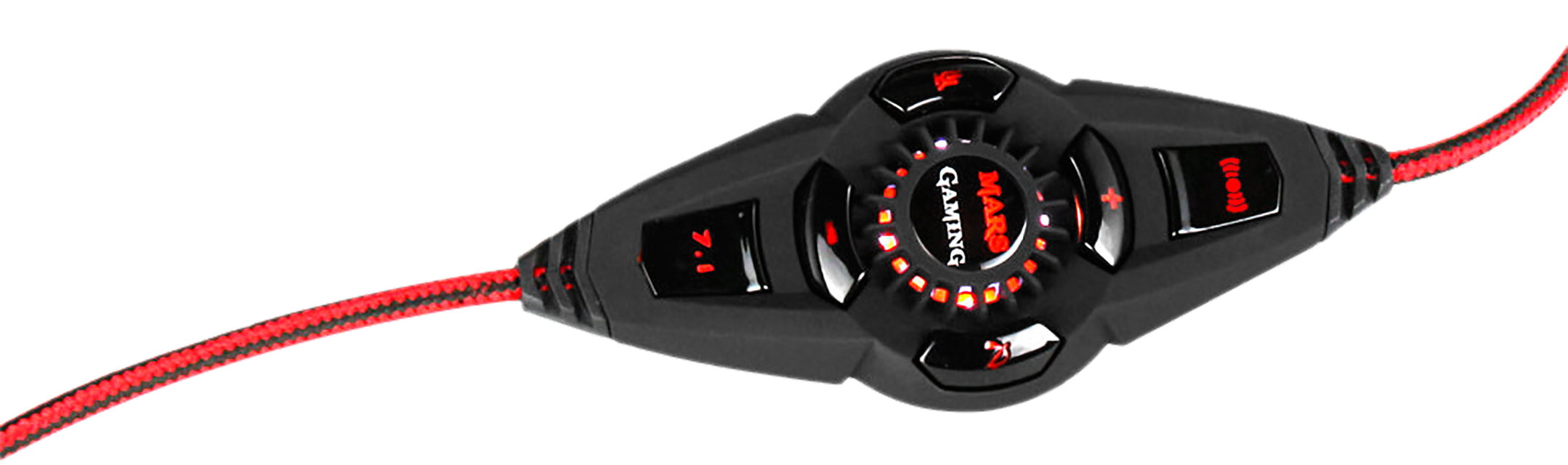 Mars Gaming MH4 headphones/headset Wired Head-band Black, Red – image 4