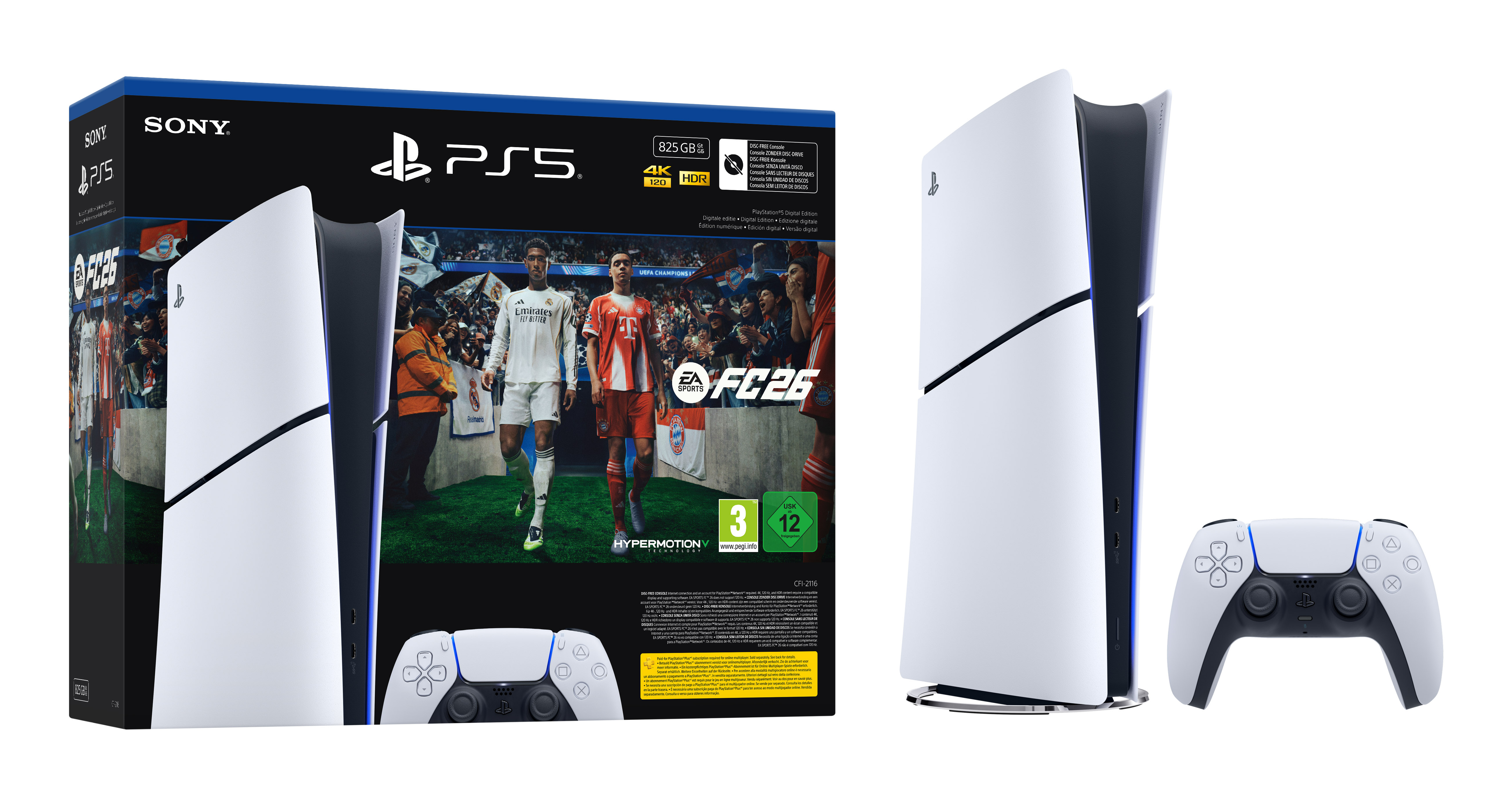 PlayStation 5 Digital + EA Sports FC 26 Bundle