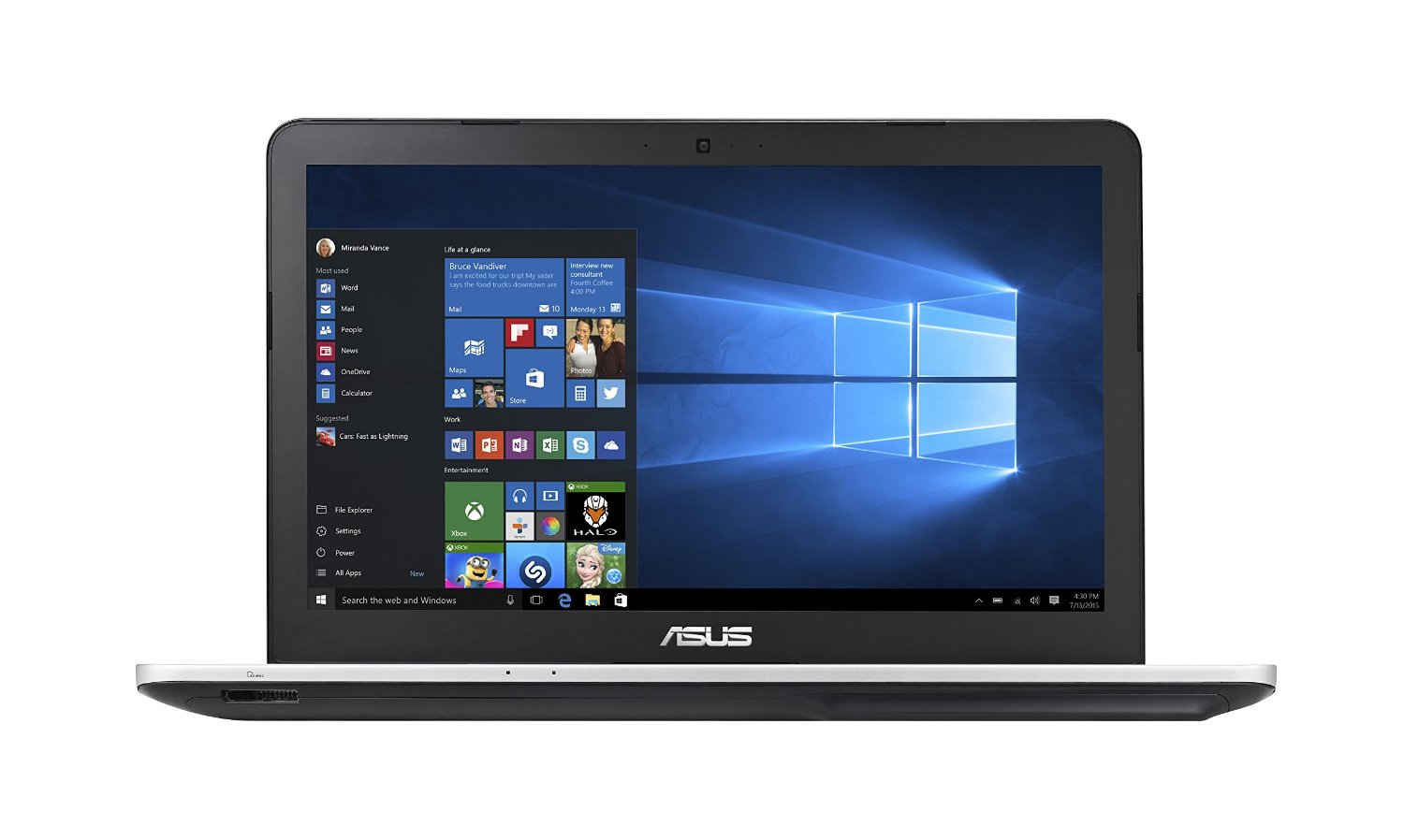 ASUS Vivobook Pro N552VX-FI075T Intel® Core™ i7 i7-6700HQ Laptop – image 3