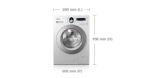 Samsung WF9804LWV washing machine Front-load White – image 2
