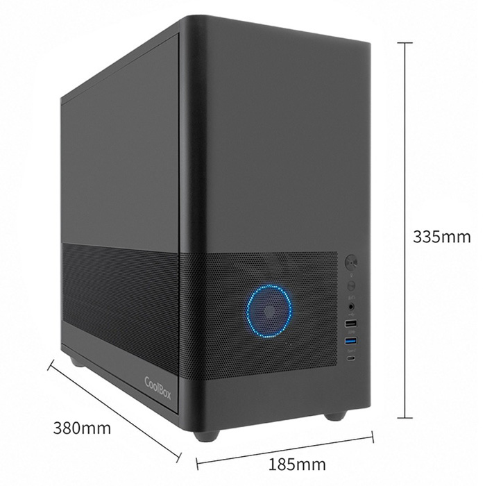 CoolBox COO-CHA-MP2-0 computer case Midi Tower Black – image 8