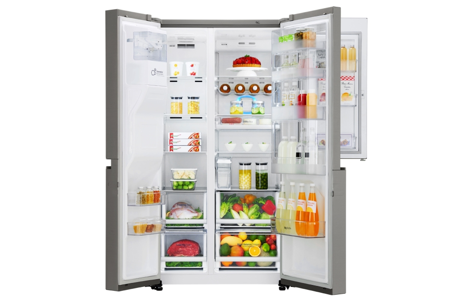 LG GSJ961PZBZ side-by-side refrigerator Freestanding – image 3