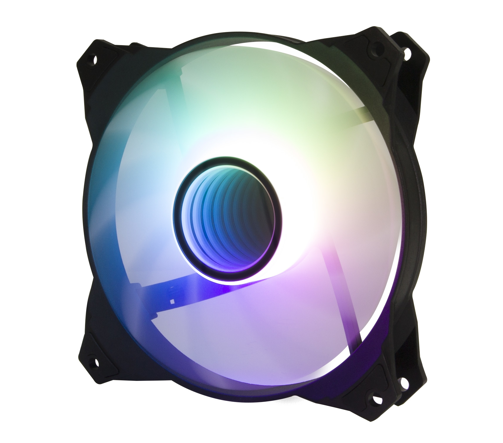 Zalman ZM-IF120 3pack+ ZM-4PALC controller 120mm Milky White aRGB Fan infinity effect – image 7