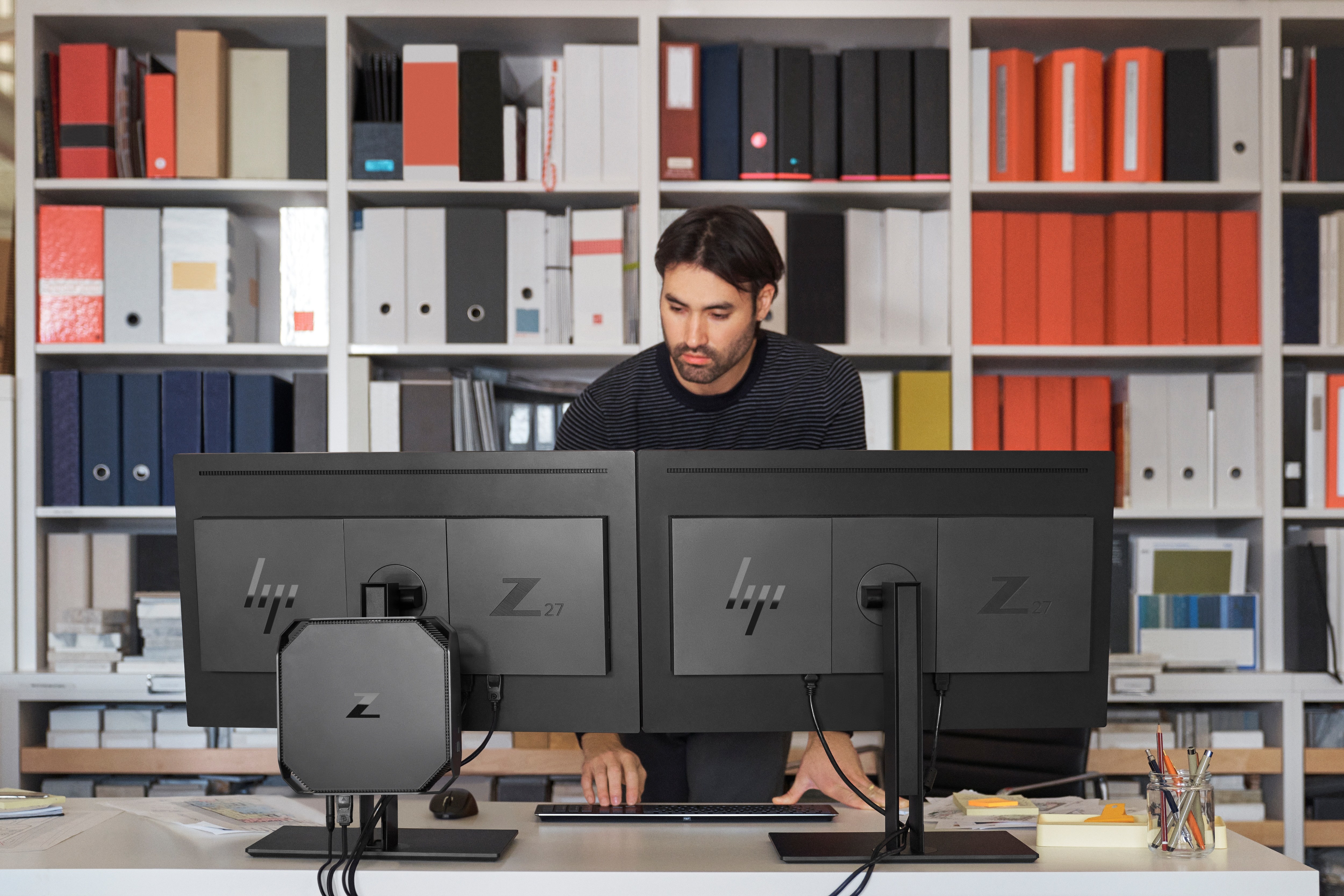 HP Z2 Mini G5 Intel® Core™ i7 i7-10700 16 GB DDR4-SDRAM 512 GB SSD NVIDIA Quadro T1000 Windows 10 Pro Mini PC Workstation Black image 5