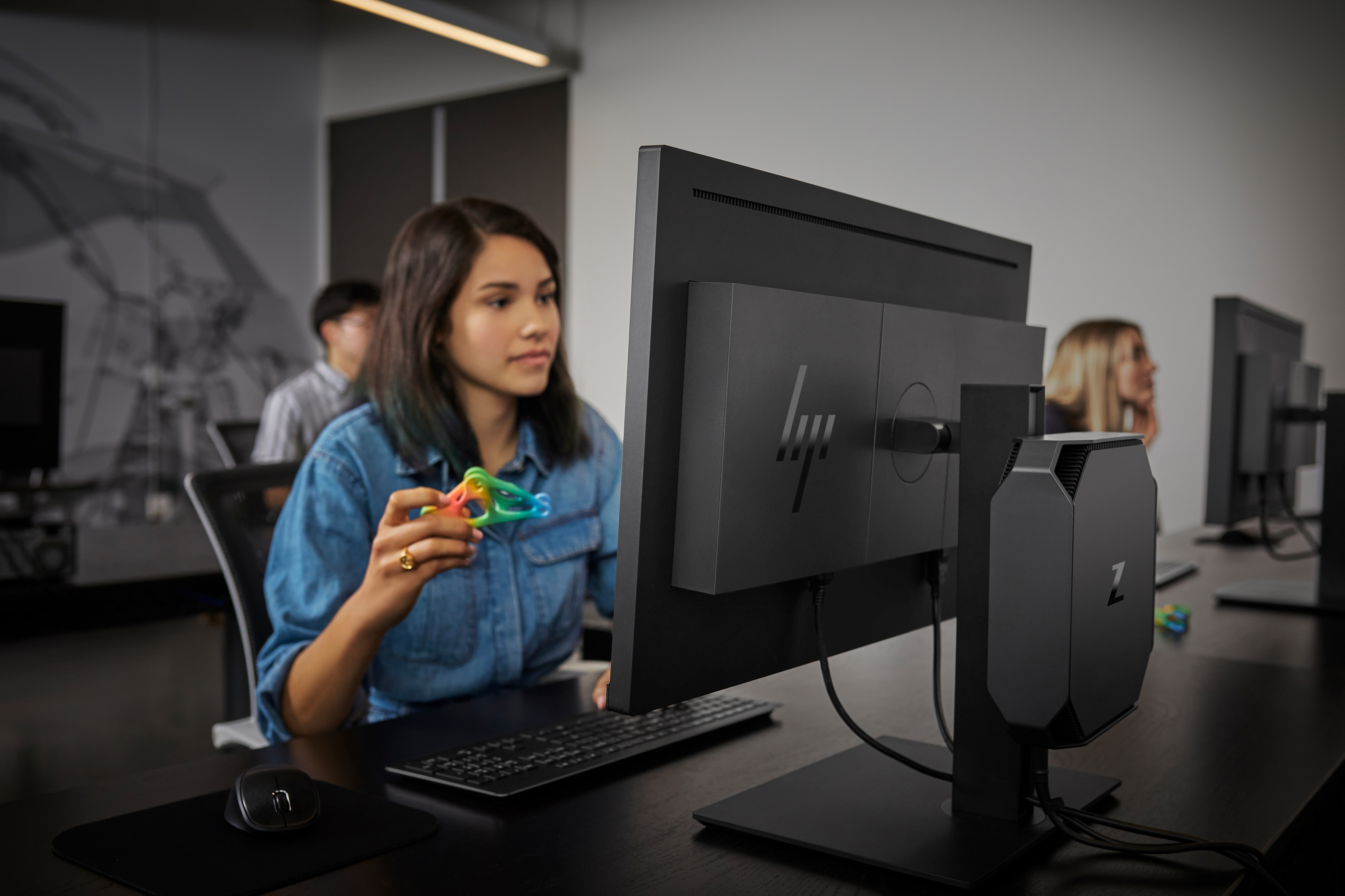 HP Z2 Mini G5 Intel® Core™ i7 i7-10700 16 GB DDR4-SDRAM 512 GB SSD NVIDIA Quadro T1000 Windows 10 Pro Mini PC Workstation Black image 6