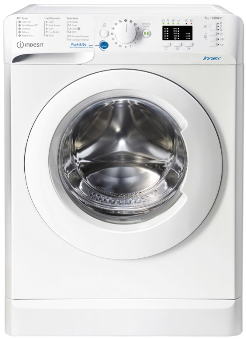 Indesit BWA71452WFR N — vue 1 sur 3
