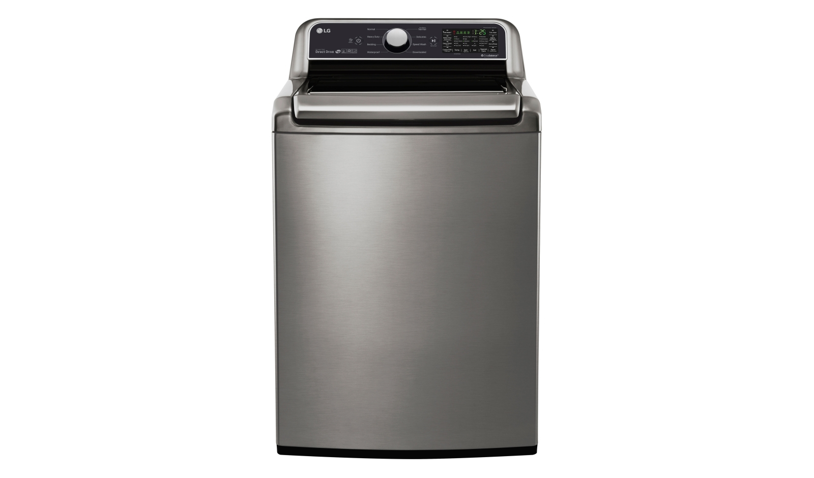 LG WT7200CV washing machine Top-load 950 RPM Graphite, Stainless steel
