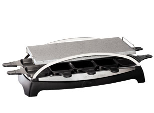 Tefal Steengrill raclette grill 10 person(s) Black, Stainless steel