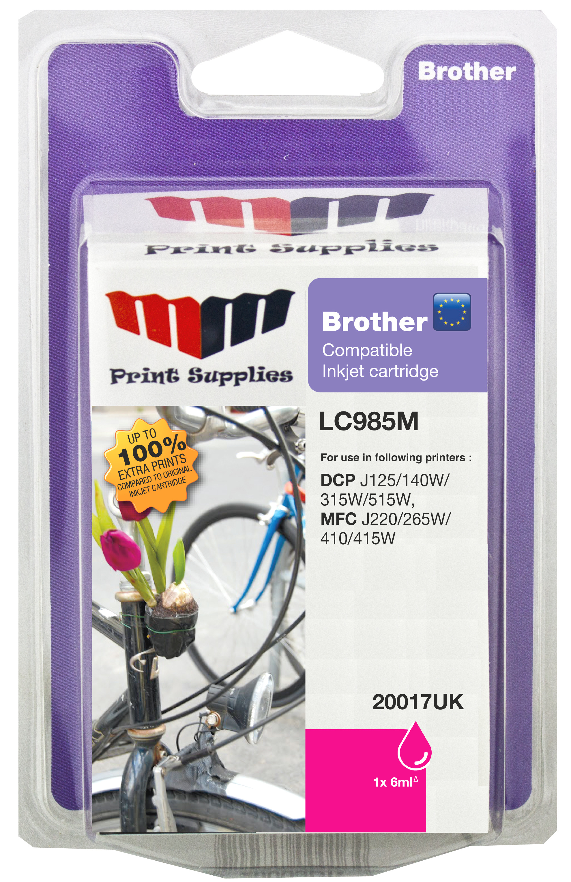 MM 20017UK ink cartridge 1 pc(s) High (XL) Yield Magenta