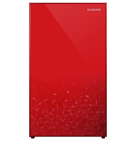Daewoo FR-15D combi-fridge Freestanding Red – image 3