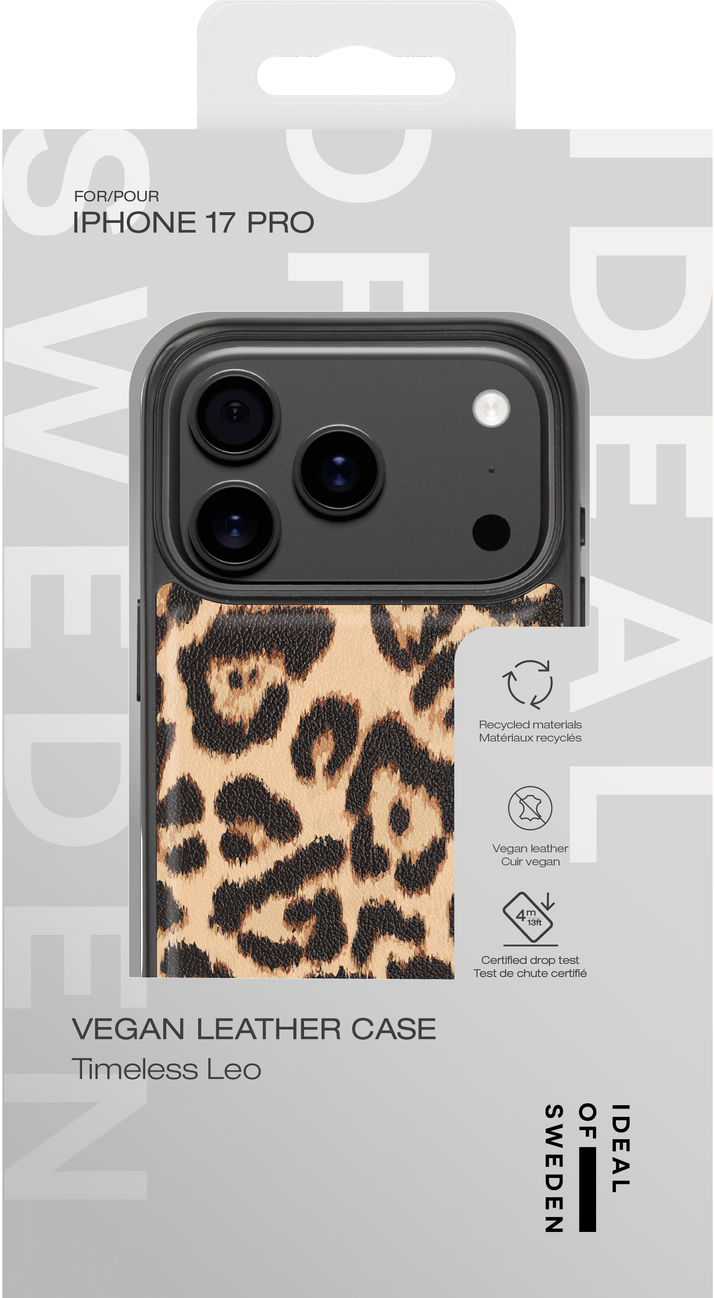iDeal of Sweden Vegan Leather Case iPhone 17 Pro Timeless Leo – image 4