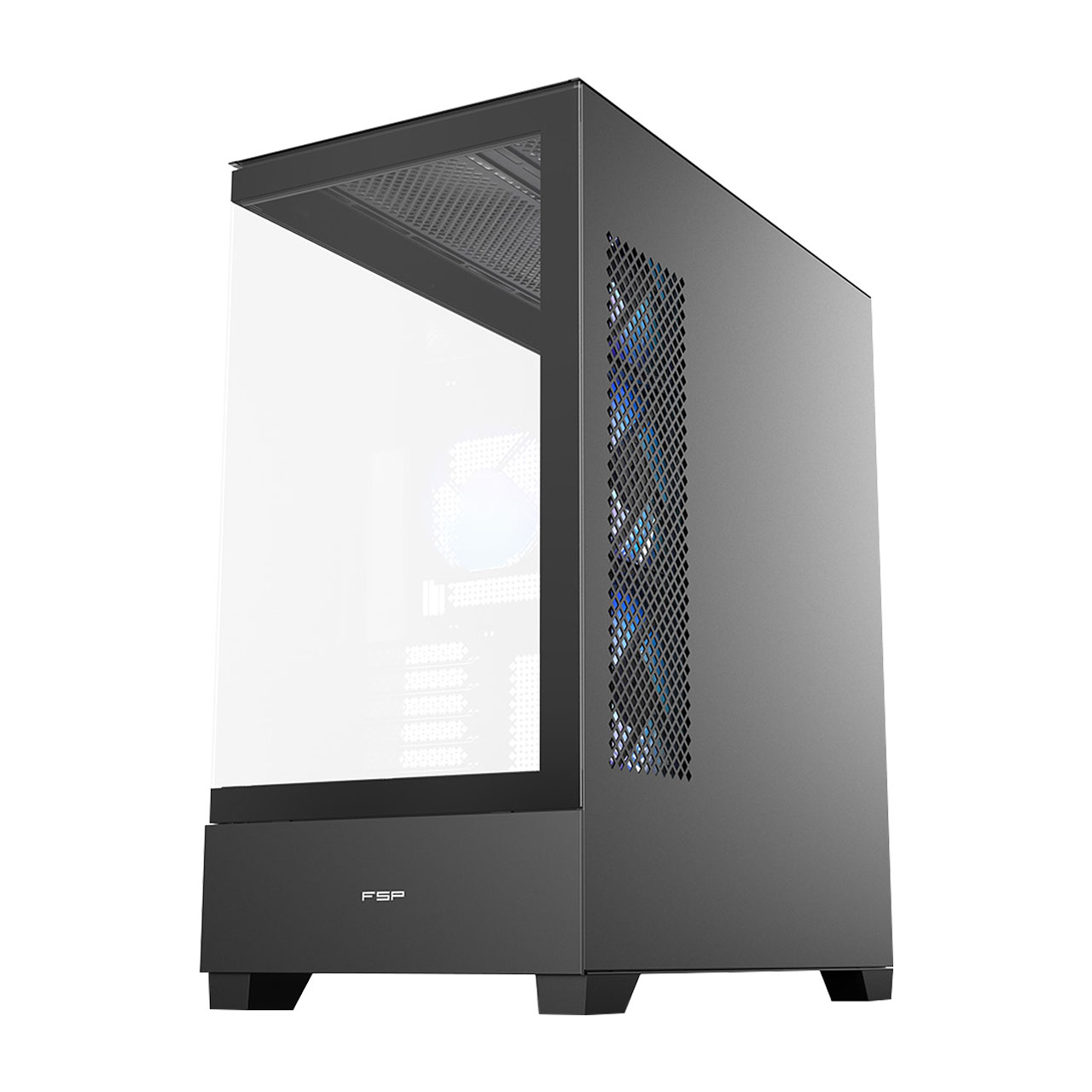 FSP M370-BA Case Midi Tower mITX, mATX, ATX (BTF) Black ARGB – image 3