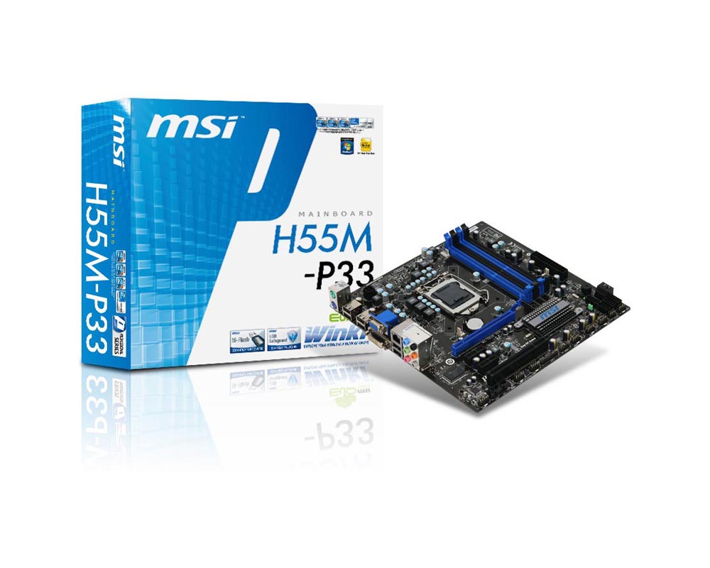 MSI H55M-P33 micro ATX – image 5