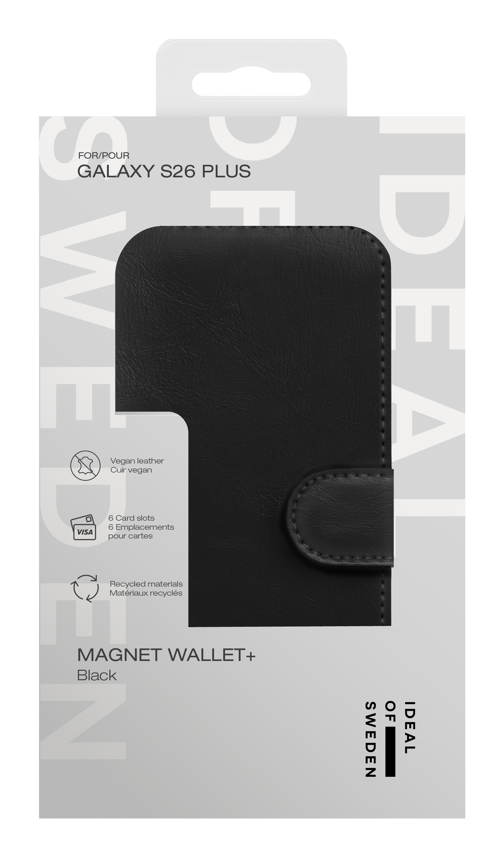 iDeal of Sweden Magnet Wallet+ Galaxy S26 Plus Black – image 2