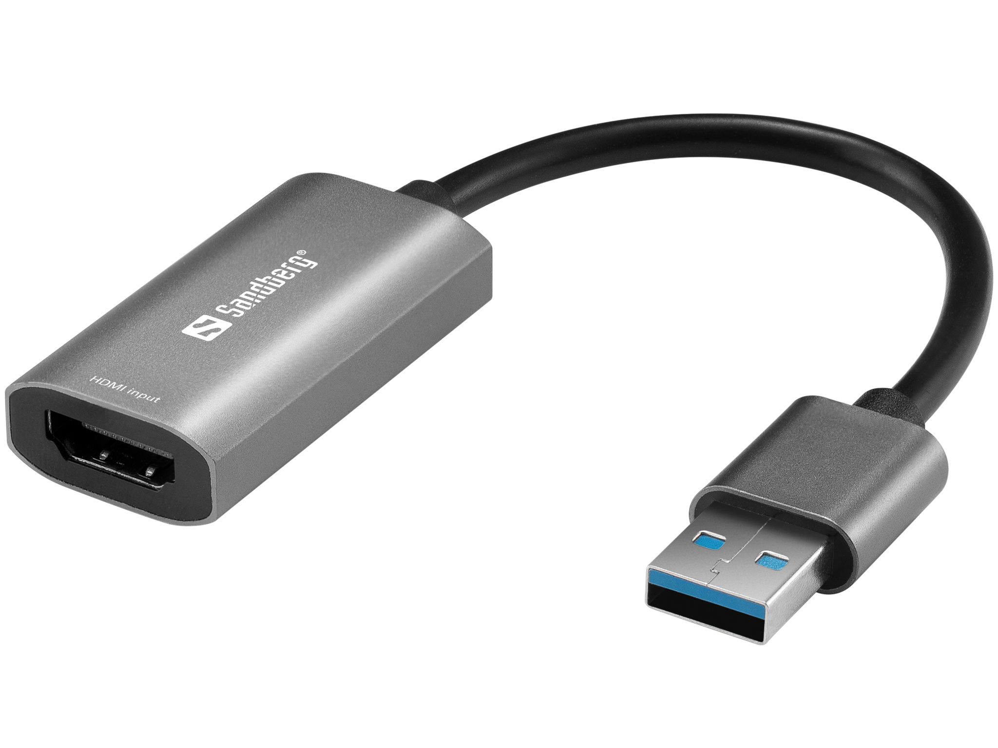 Sandberg 134-19 USB-grafikadapter Grå