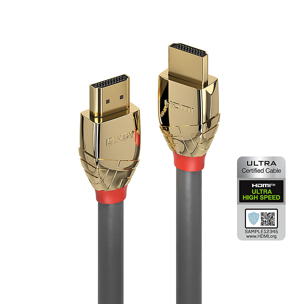 Lindy 37603 HDMI-kabel 3 m HDMI Typ A (standard) Grå