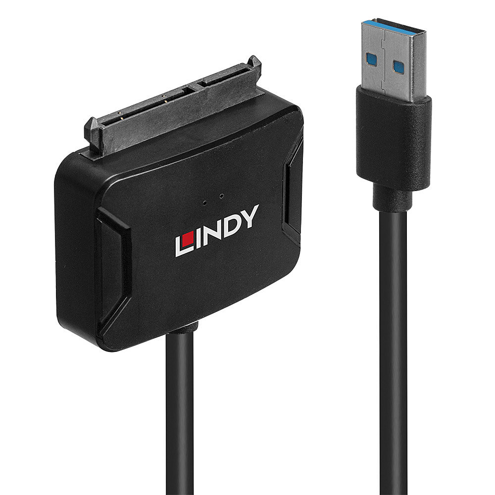 Lindy 43311 SATA-Kabel 1 m Schwarz