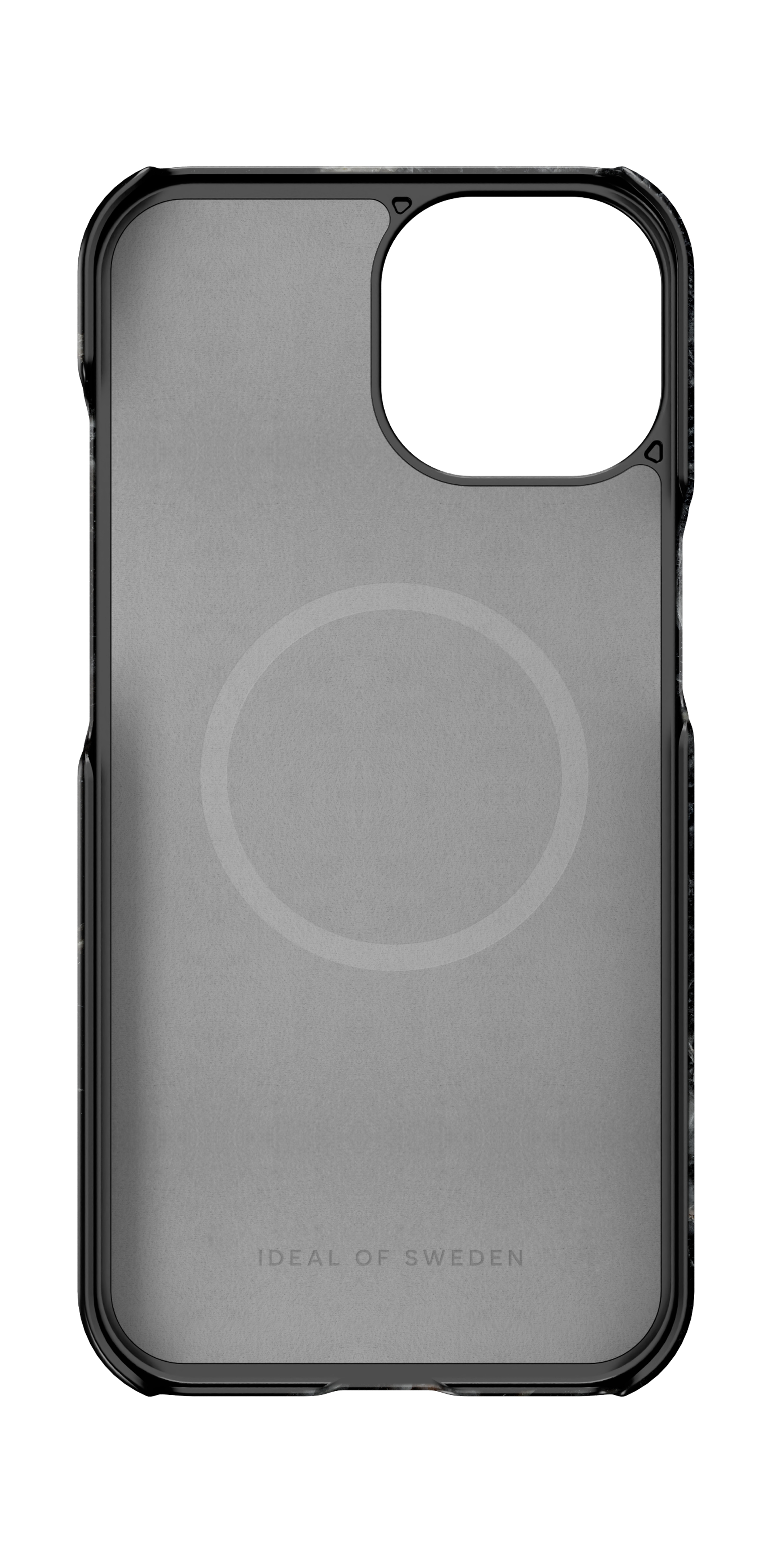 iDeal of Sweden Printed Case MagSafe iPhone 15 Black Thunder Marble – image 2