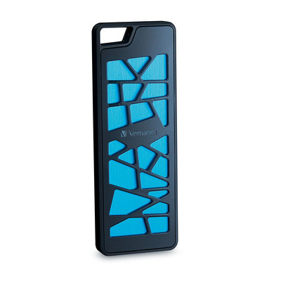 Verbatim VGX1000 256 GB USB Type-C 3.2 Gen 2 (3.1 Gen 2) Black, Blue image 2