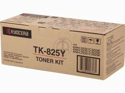 Kyocera TK-825Y toner cartridge 1 pc(s) Original Yellow