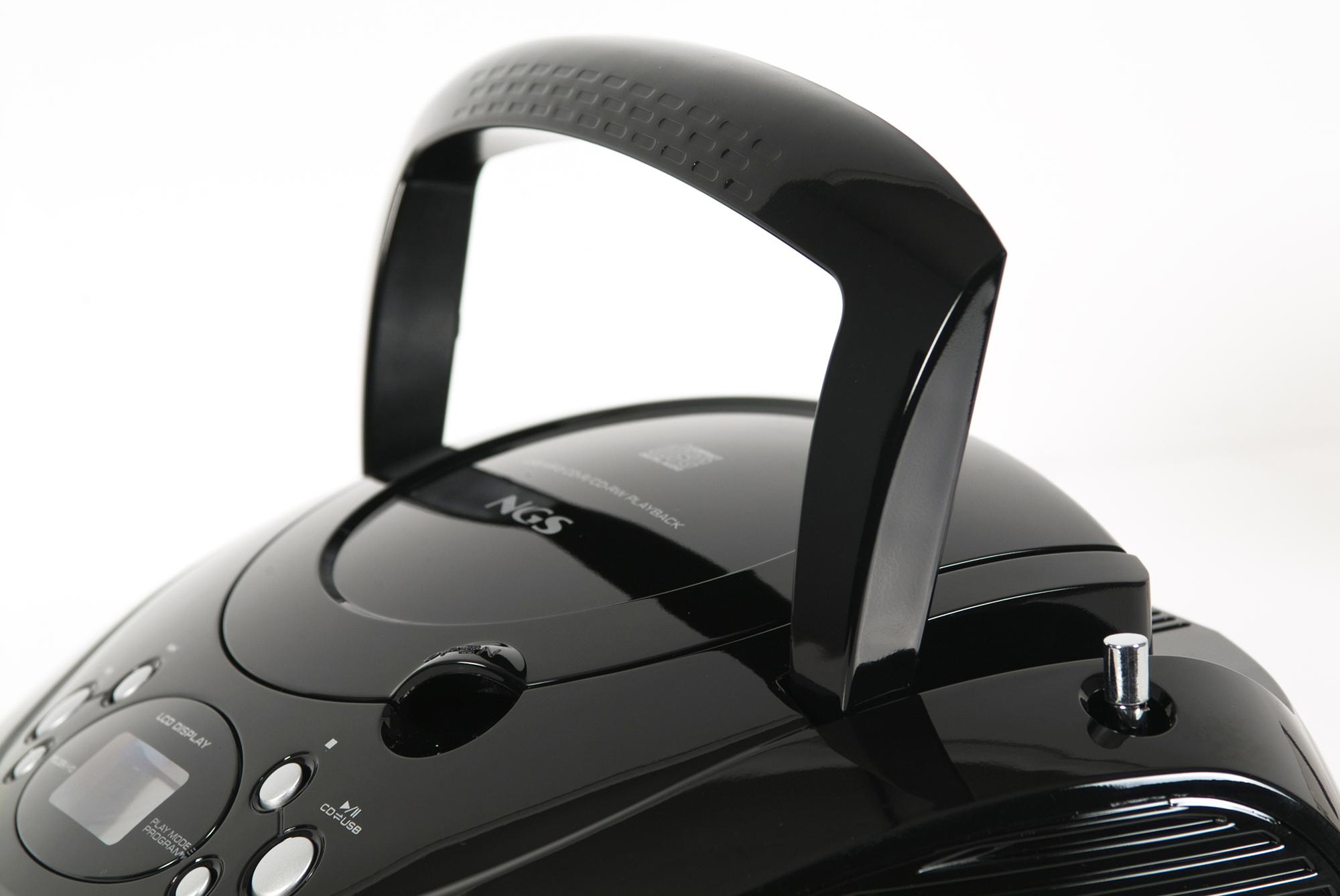 NGS Neon 2.6 W AM, FM Black MP3 playback – image 8