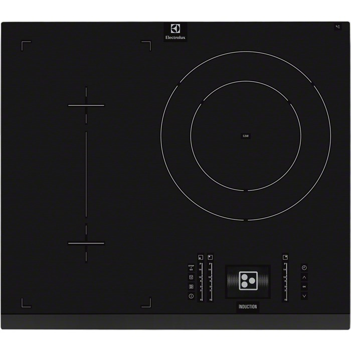 Electrolux EHN6832FOG Black Built-in Zone induction hob 3 zone(s) – image 1