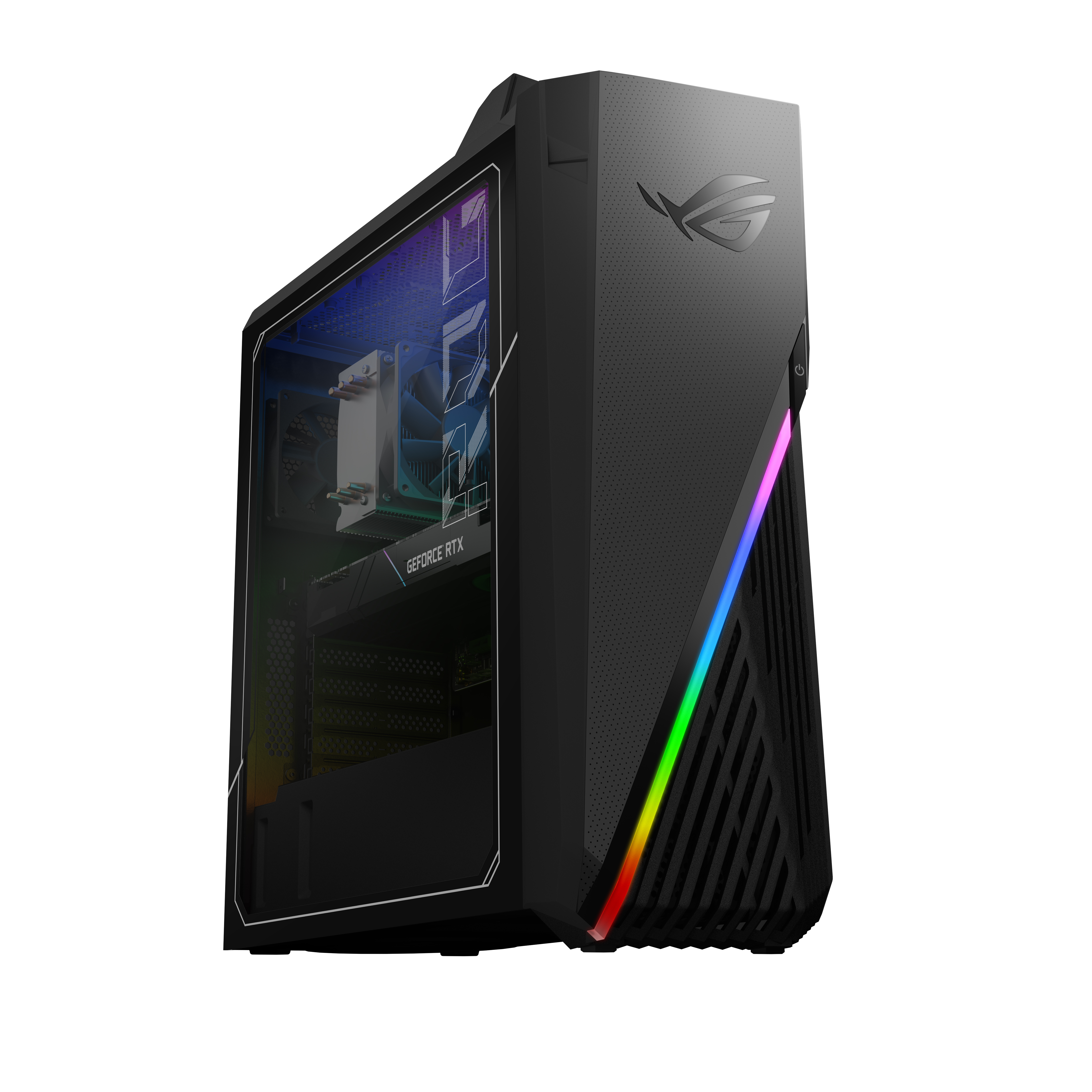 ASUS ROG G15DH-UK098T PC AMD Ryzen™ 5 3600X 8 GB DDR4-SDRAM 512 GB SSD NVIDIA GeForce GTX 1660 SUPER Windows 10 Home Midi Tower Black image 1