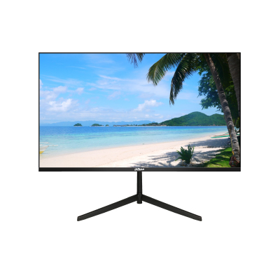 DAHUA DHI-LM24-B200 - Monitor de 24 Pulgadas/ Full HD/ Especial para Videovigilancia/ Ideal para trabajo 24/7/ Marco Ultra delgado/ 178 Grados de Visualización/ Entrada HDMI&VGA/ VESA/ - DHI-LM24-B200