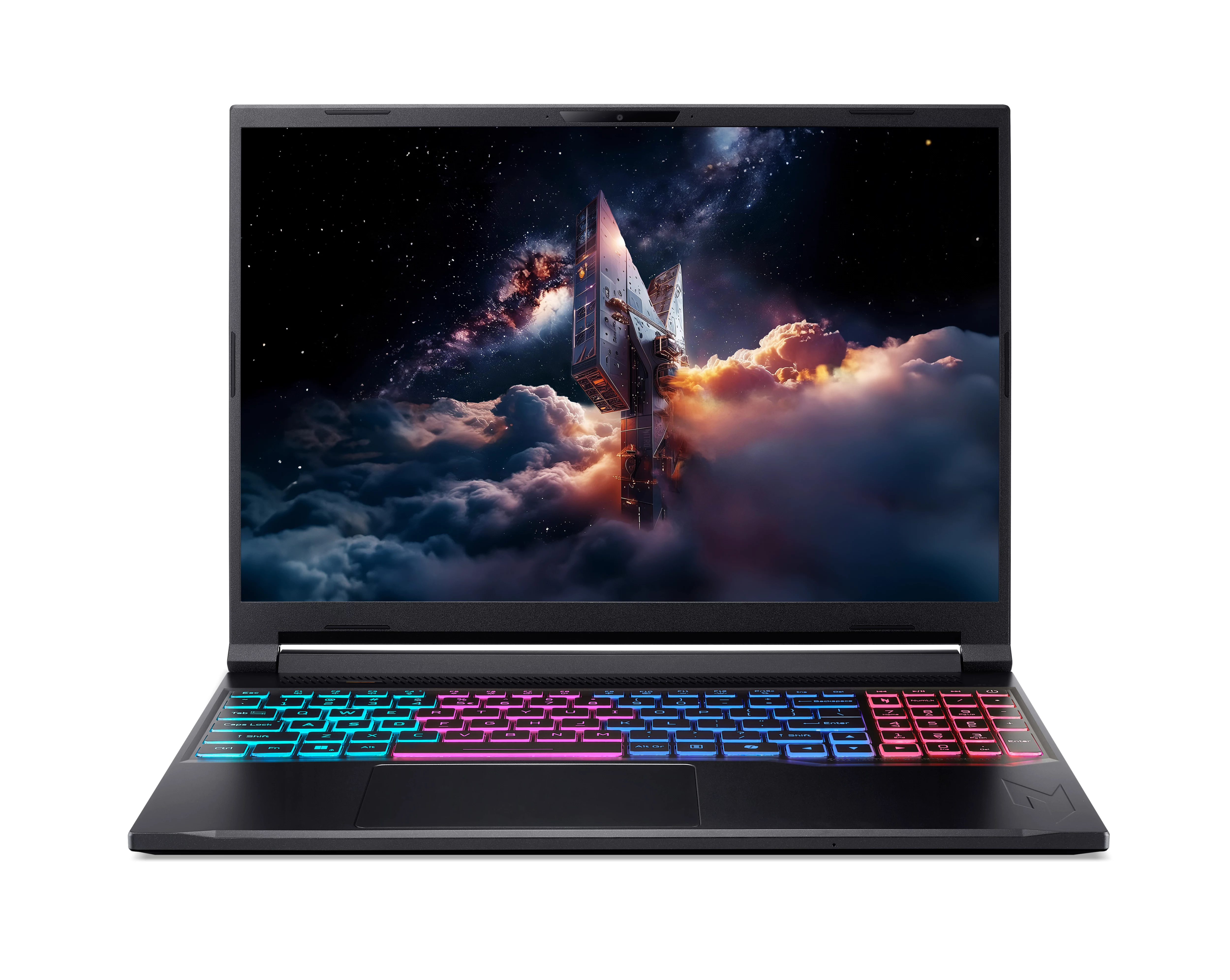 Acer Nitro V 16S ANV16S-71-77SA Intel Core 7 240H Laptop 40.6 cm (16") WQXGA 16 GB DDR5-SDRAM 1 TB SSD NVIDIA GeForce RTX 5070 Wi-Fi 6 (802.11ax) Windows 11 Home German Black