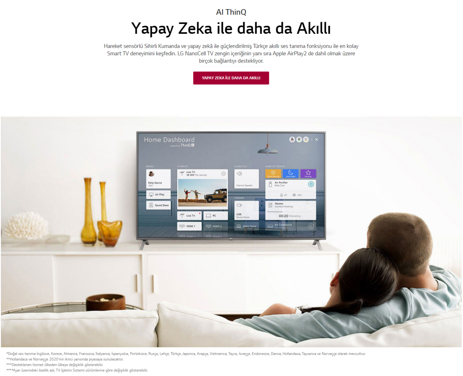 TV LG 55NANO79 Nanocell 55’’ 4K UHD Smart TV Noir — photo 20