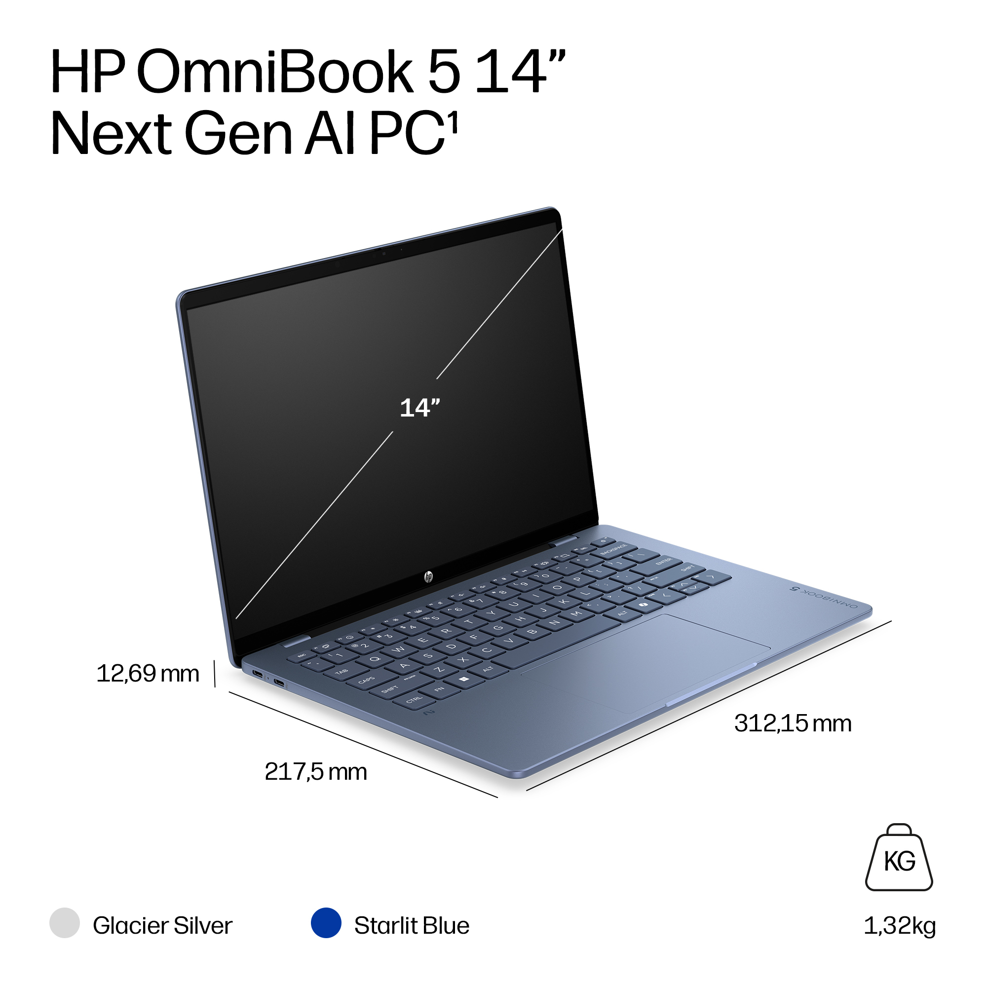 HP OmniBook 5 Laptop Next Gen AI 14-he1004nax – image 6