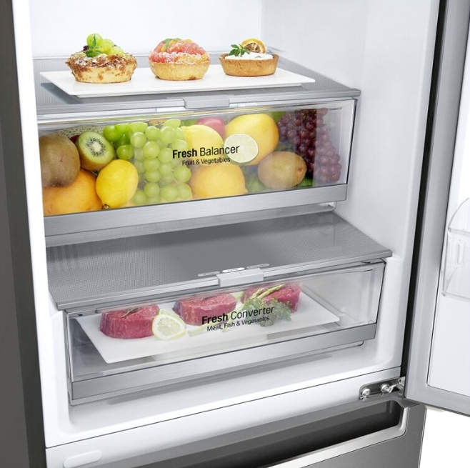 LG GBB72SAEFN fridge-freezer Freestanding – image 9