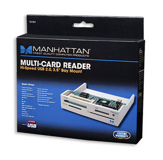 Manhattan 701907 card reader Internal Beige – image 2