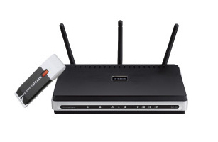 D-Link DKT-410 wireless router Fast Ethernet Black, Silver