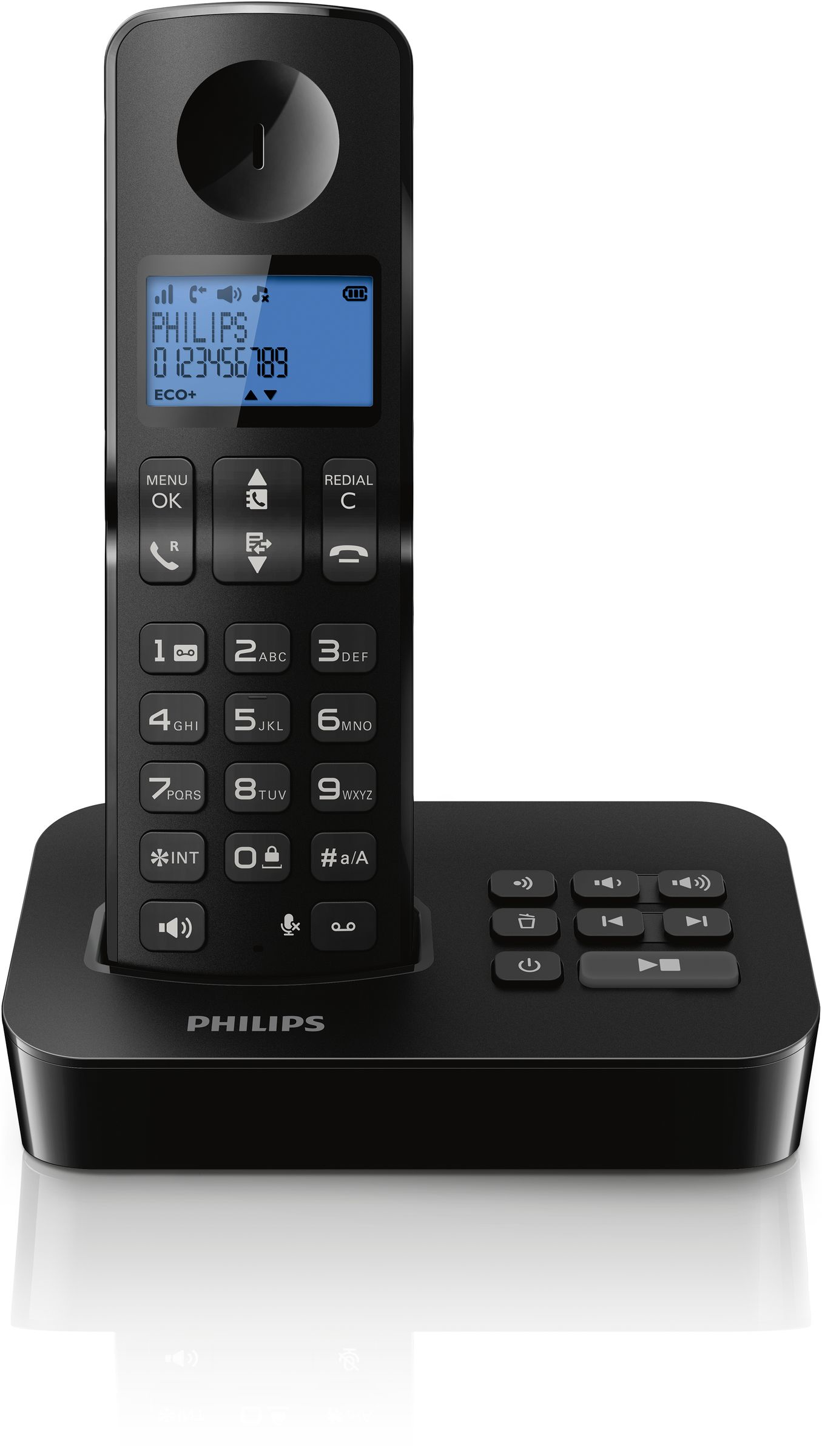 Philips D3151B/FR telephone DECT telephone Caller ID Black – image 2