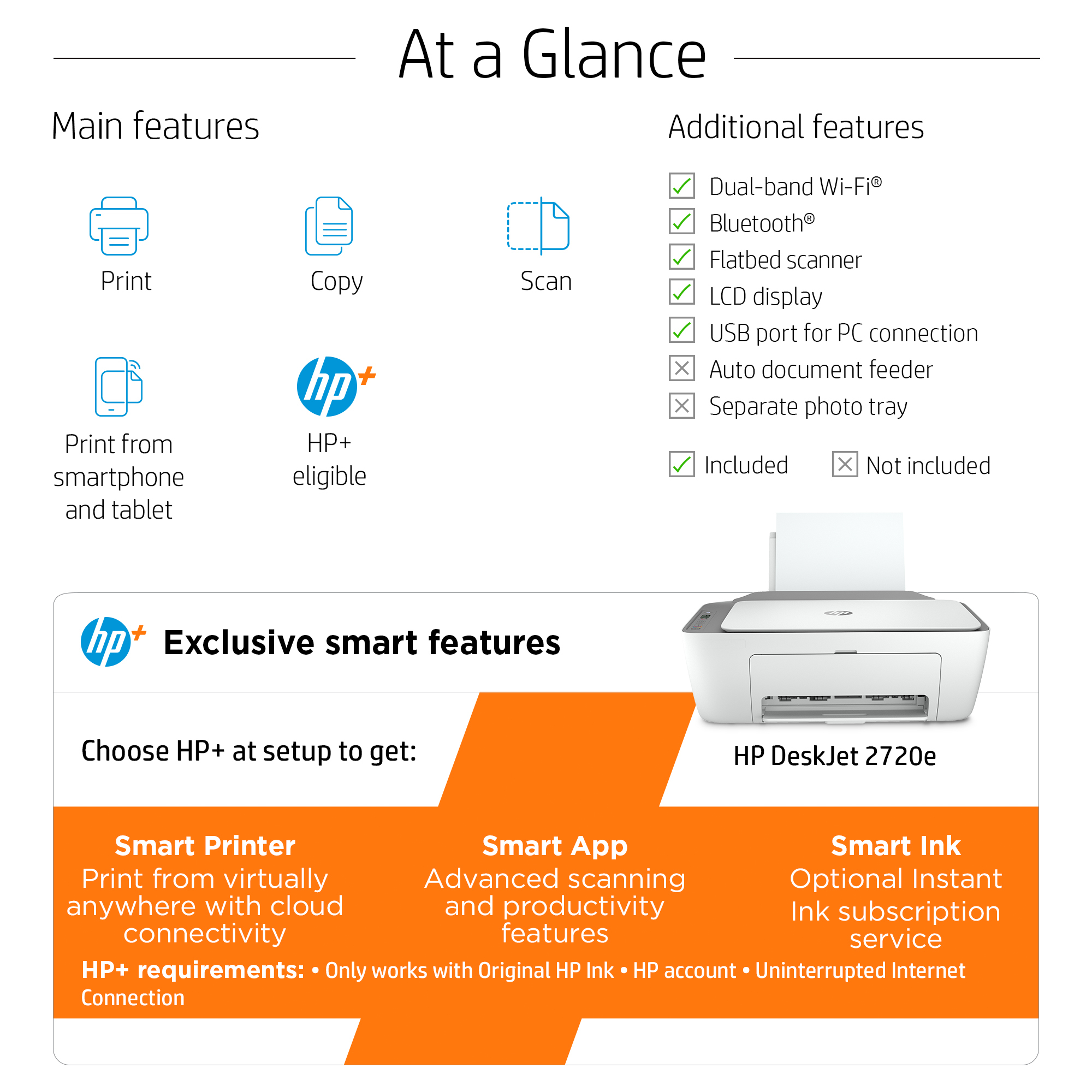 HP DeskJet 2720e AiO Printer – image 4