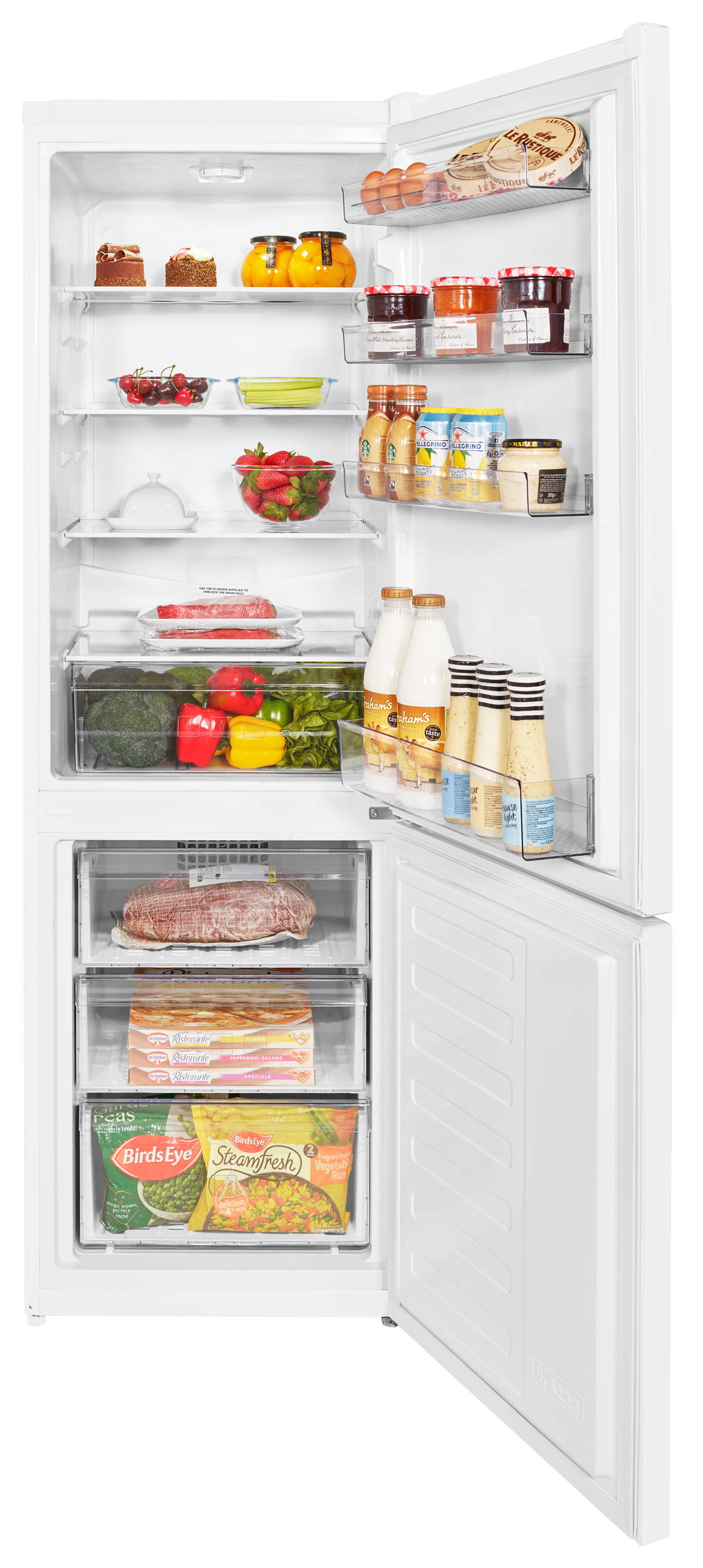 Beko CFG1571W Freestanding Frost Free Fridge Freezer with Freezer Guard – image 3