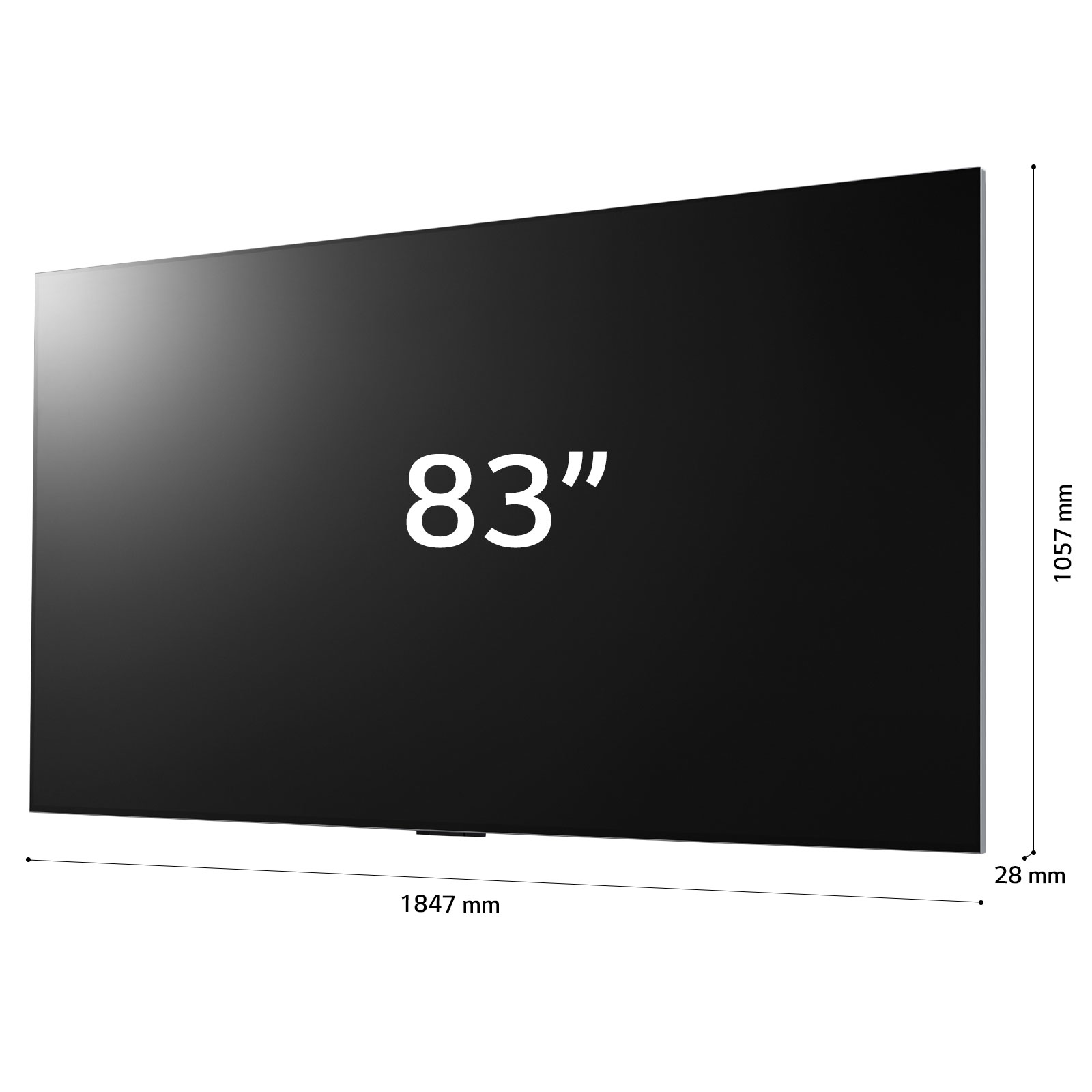 LG OLED evo OLED83G36LA.API TV 2.11 m (83") 4K Ultra HD Smart TV Wi-Fi Silver – image 8