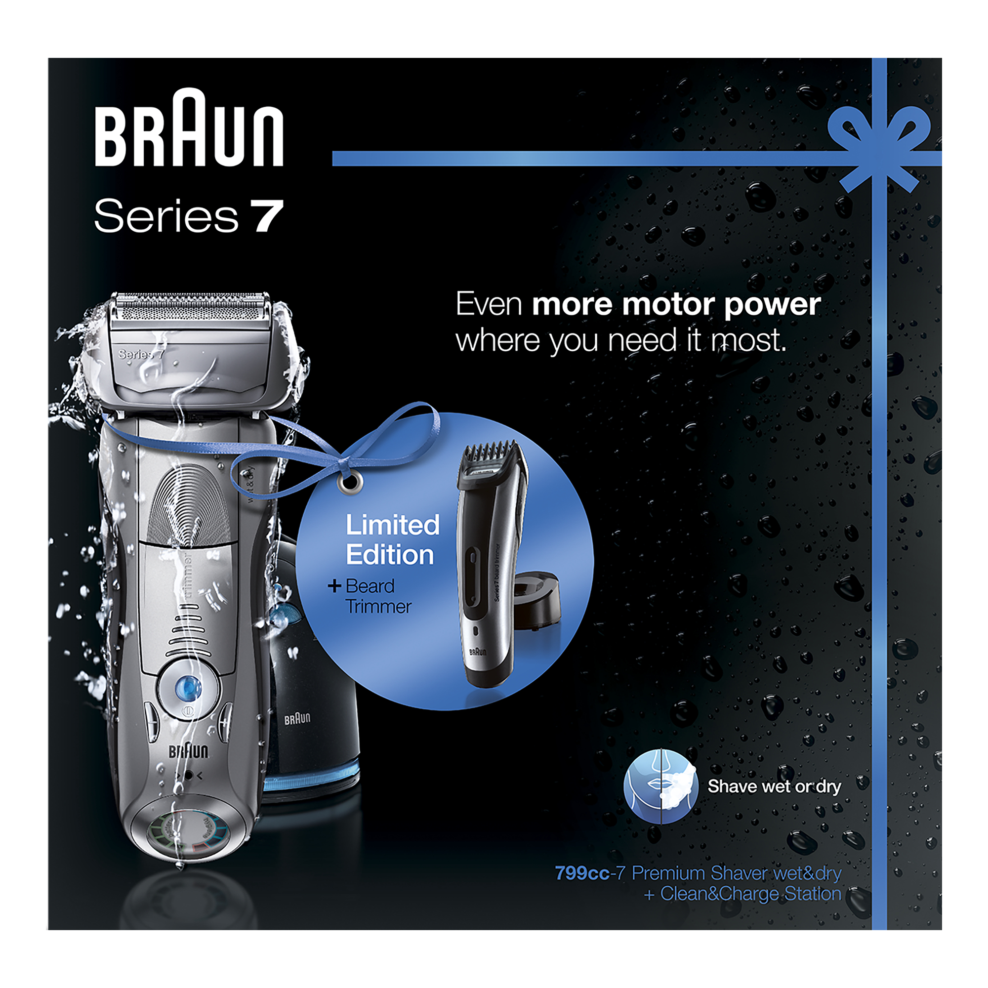 Braun Series 7 799cc-7 Wet & Dry w/ Clean&Charge Station + BT7050 – image 3
