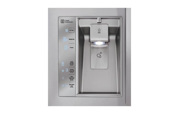 LG LFXS32766S side-by-side refrigerator Built-in – image 3