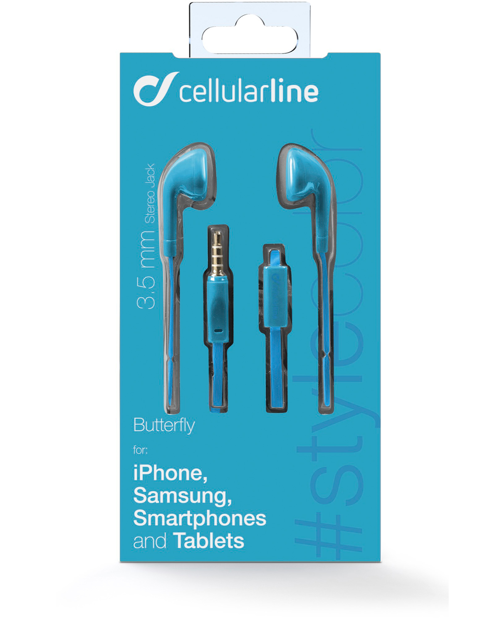Cellularline Stylecolor Earphones - Jack – image 3