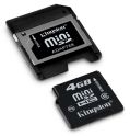 Kingston Technology 4GB miniSDHC (Class 6) High Capacity Secure Digital Card
